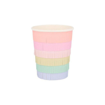 Meri Meri - Rainbow Sun Cups - Gökkuşağı Güneşli Bardaklar - 8'li