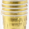 Meri Meri - Gold Fringe Party Cups - Altın Saçaklı Bardaklar
