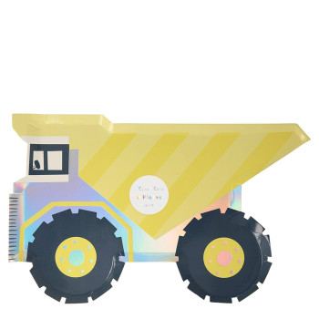 Meri Meri - Dumper Truck Plates - Kamyon Tabak Meri Meri - Dumper Truck Plates - Kamyon Tabak