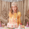 Meri Meri - Mixed Swirly Candles - Renkli Kıvrımlı Mumlar - 20li