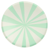 Meri Meri - Mixed Stripe Dinner Plates - Renkli Çizgili Tabaklar - L - 8'li Meri Meri - Mixed Stripe Dinner Plates - Renkli Çizgili Tabaklar - L - 8'li