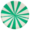 Meri Meri - Mixed Stripe Dinner Plates - Renkli Çizgili Tabaklar - L - 8'li Meri Meri - Mixed Stripe Dinner Plates - Renkli Çizgili Tabaklar - L - 8'li