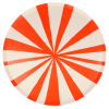 Meri Meri - Mixed Stripe Dinner Plates - Renkli Çizgili Tabaklar - L - 8'li Meri Meri - Mixed Stripe Dinner Plates - Renkli Çizgili Tabaklar - L - 8'li