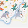 Meri Meri - Animal Parade Large Napkins - Hayvanlar Geçit Töreni Peçeteler (16Lı) - 271192 - 636997284675
