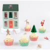 Meri Meri - Festive House Cupcake Kit - Yeni Yıl Evi Cupcake Kit (24'lü) - 269176 - 636997282435