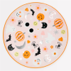 Meri Meri Meri Meri - Groovy Halloween Icon Dinner Plates - Cadılar Bayramı Karakterli Tabaklar (L) (8'li) - Halloween Görseli