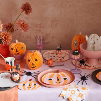 Meri Meri - Groovy Halloween Icon Large Napkins - Cadılar Bayramı Karakterli Peçeteler (L) (16'lı)