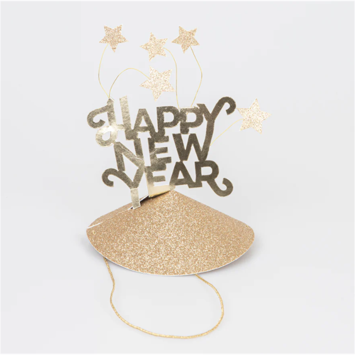 Meri Meri - Happy New Year Party Hats - Happy New Year Parti Şapkaları (6'lı) - 268771 - 636997281988