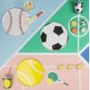 Meri Meri Soccer Napkins Futbol Peçeteler 16lı - ST00888 - 636997281216
