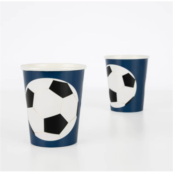 Meri Meri - Soccer Cups - Futbol Bardaklar (8'li) Meri Meri - Soccer Cups - Futbol Bardaklar (8'li)