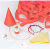 Meri Meri - Surprise Santa Hats - Süprizli Noel Baba Şapkalar (3'lü) - 268699 - 636997281902