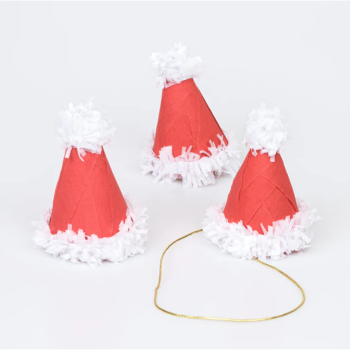 Meri Meri - Surprise Santa Hats - Süprizli Noel Baba Şapkalar (3'lü) Meri Meri - Surprise Santa Hats - Süprizli Noel Baba Şapkalar (3'lü)
