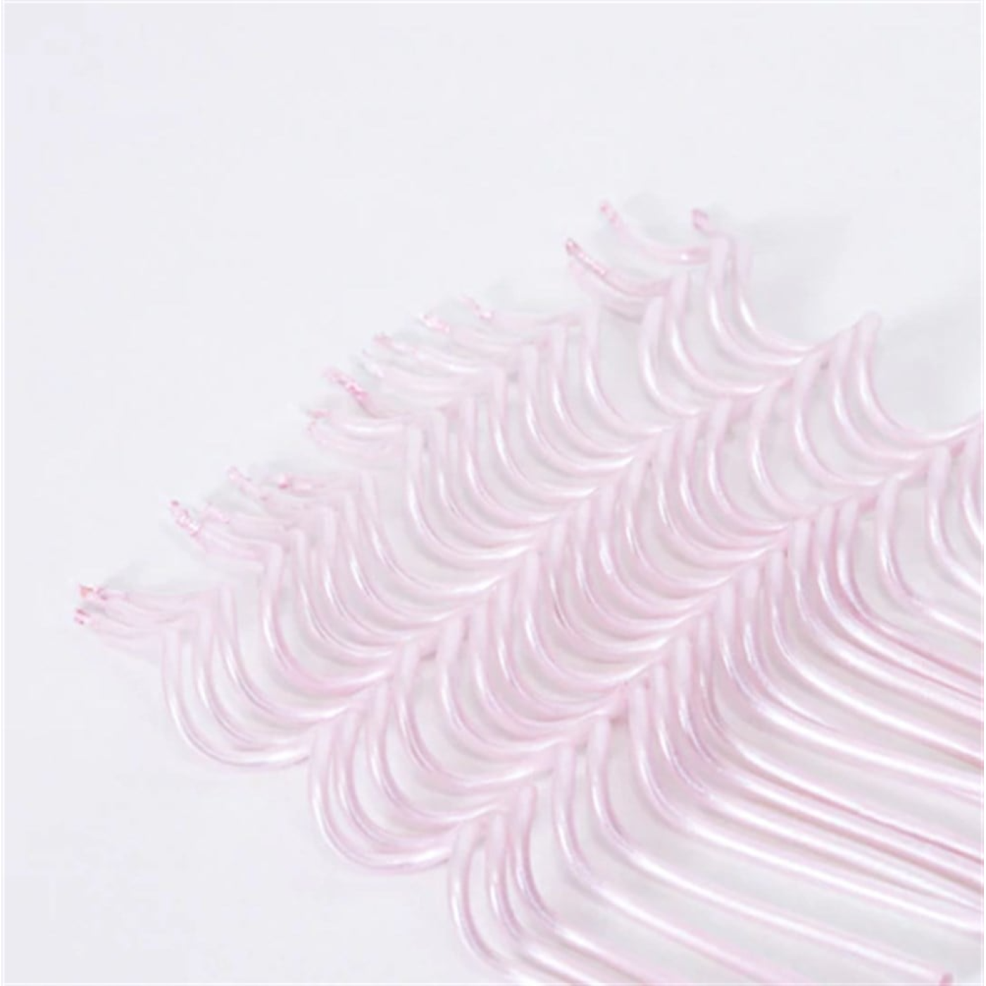 Meri Meri - Pink Swirly Candles - Pembe Kıvrımlı Mumlar - 20'li
