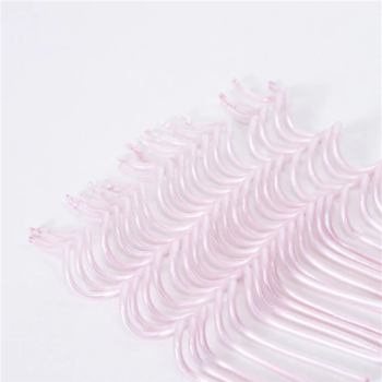 Meri Meri - Pink Swirly Candles - Pembe Kıvrımlı Mumlar - 20'li