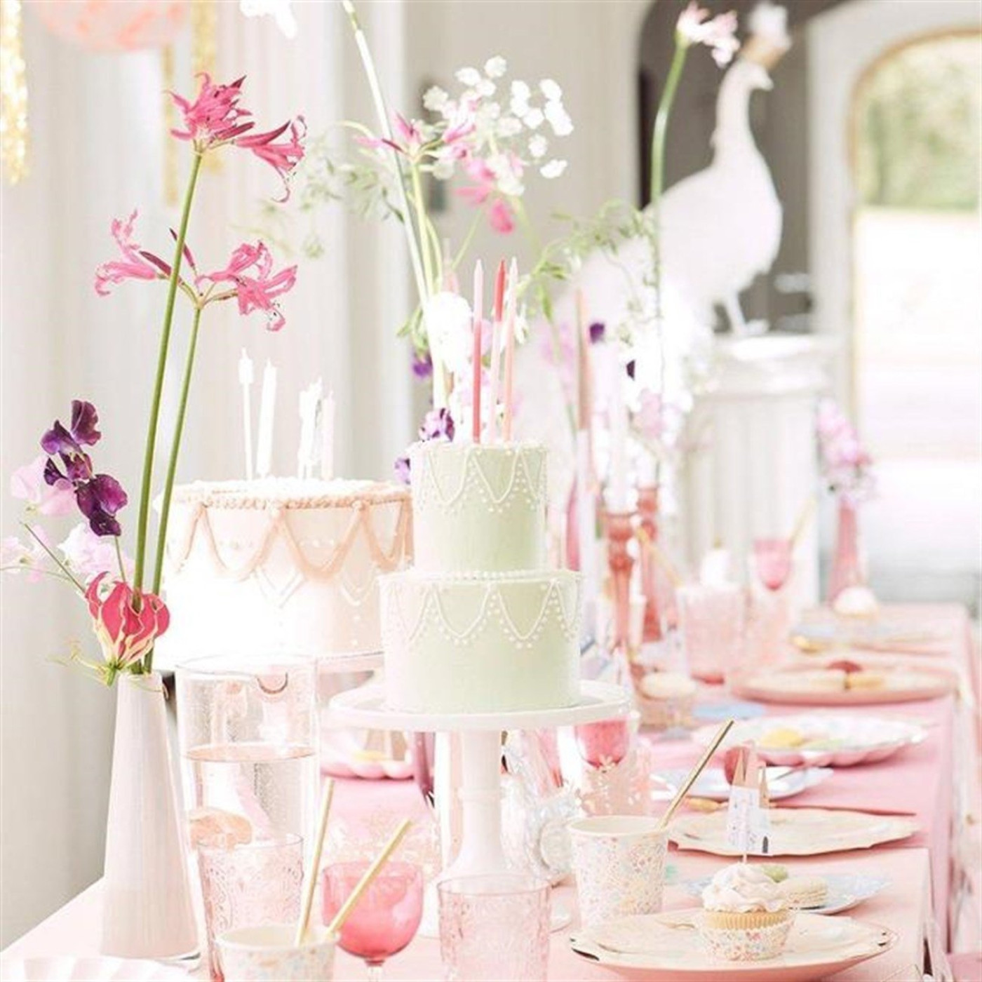 Meri Meri - Princess Plates - Prenses Tabak - L Meri Meri - Princess Plates - Prenses Tabak - L