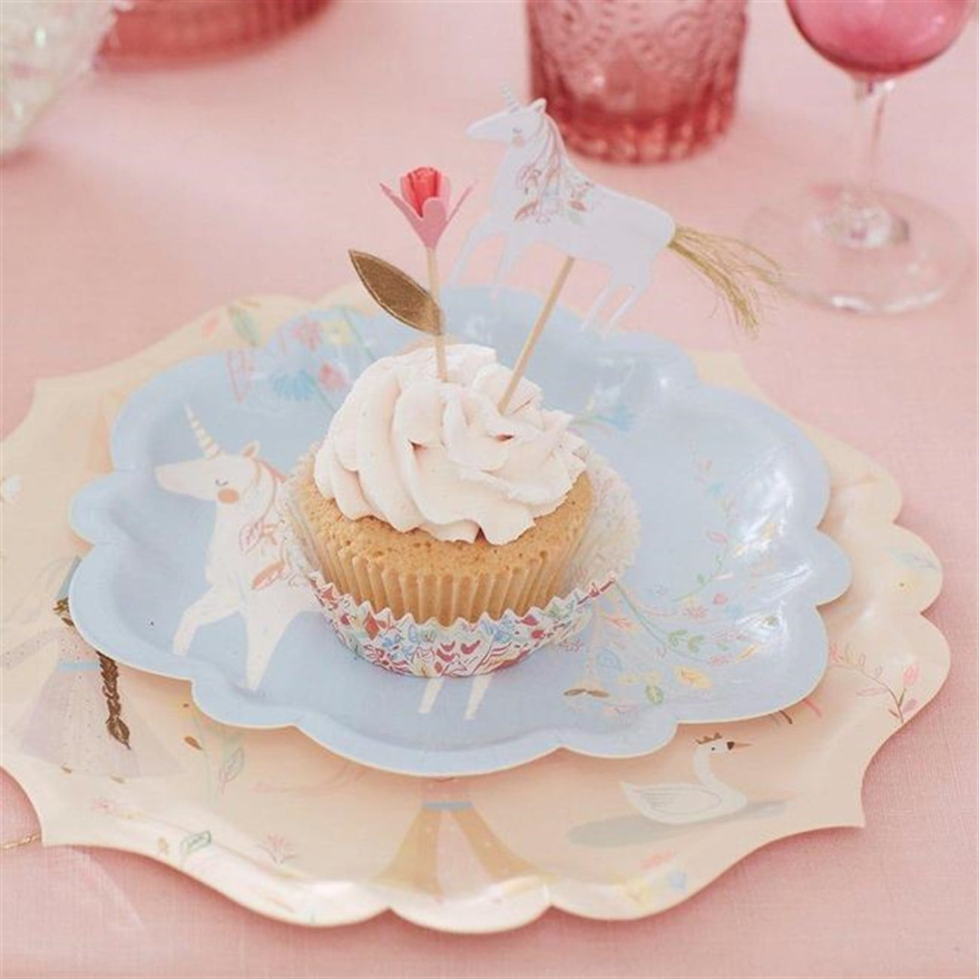 Meri Meri - Princess Plates - Prenses Tabak - L Meri Meri - Princess Plates - Prenses Tabak - L