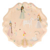 Meri Meri - Princess Plates - Prenses Tabak - L Meri Meri - Princess Plates - Prenses Tabak - L