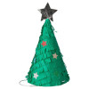 Meri Meri - Fringed Christmas Tree Party Hats - Püsküllü Çam Ağacı Parti Şapkaları - 217774 - 636997272696