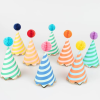 Meri Meri - Stripe Party Hats - Çizgili Parti Şapkaları (8Li)