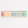 Meri Meri - Rainbow Striped Mini Candles - Gökkuşağı Renklerinde Mini Mumlar (x50)