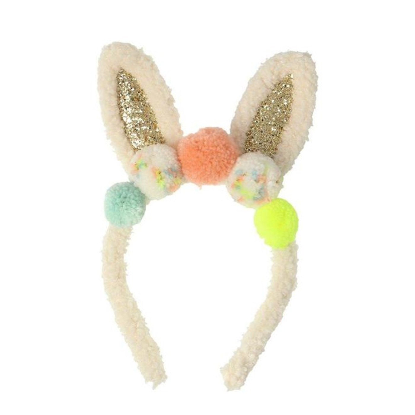 Meri Meri - Pompom Bunny Ear Dress-Up - Ponponlu Tavşan Kulağı Kiti - 199565 - 636997256306