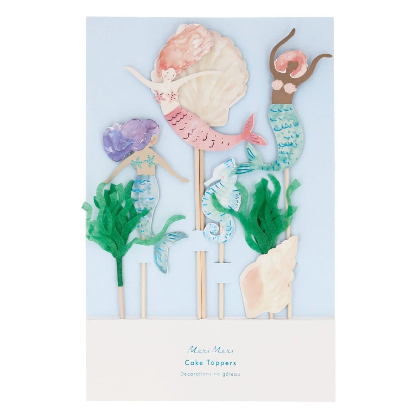 Meri Meri - Mermaid Cake Toppers - Deniz Kızı Pasta Süsleri - 636997268408 Meri Meri - Mermaid Cake Toppers - Deniz Kızı Pasta Süsleri - 215488 - 636997268408
