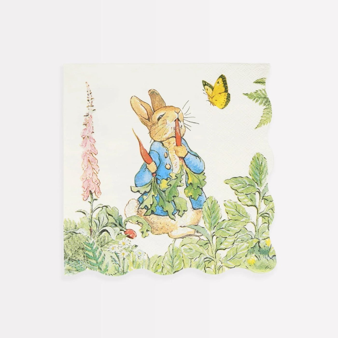 Meri Meri - Peter Rabbit In The Garden Large Napkins - Peter Rabbit Bahçede Peçeteler - L - 16Lı - 267160 - 636997280196