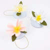 Meri Meri - Paper Flower Hats - Çiçekli Şapkalar - 6lı - 267241 - 636997280288