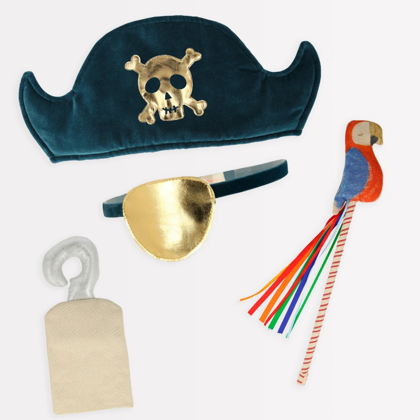 Meri Meri - Pirate Dress-Up Set - Korsan Kostüm Seti - 636997276090 Meri Meri - Pirate Dress-Up Set - Korsan Kostüm Seti - 222858 - 636997276090