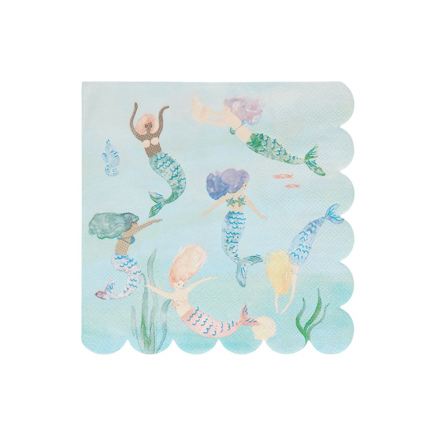 Meri Meri - Mermaids Napkins - Deniz Kızı Peçeteler - 636997264325 Meri Meri - Mermaids Napkins - Deniz Kızı Peçeteler - 210709 - 636997264325