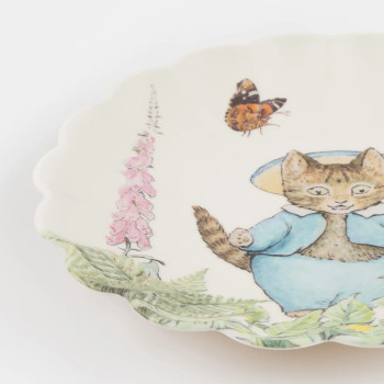 Meri Meri - Peter Rabbit Side Plates - Peter Rabbit Tabaklar - 8'Li Meri Meri - Peter Rabbit Side Plates - Peter Rabbit Tabaklar - 8'Li