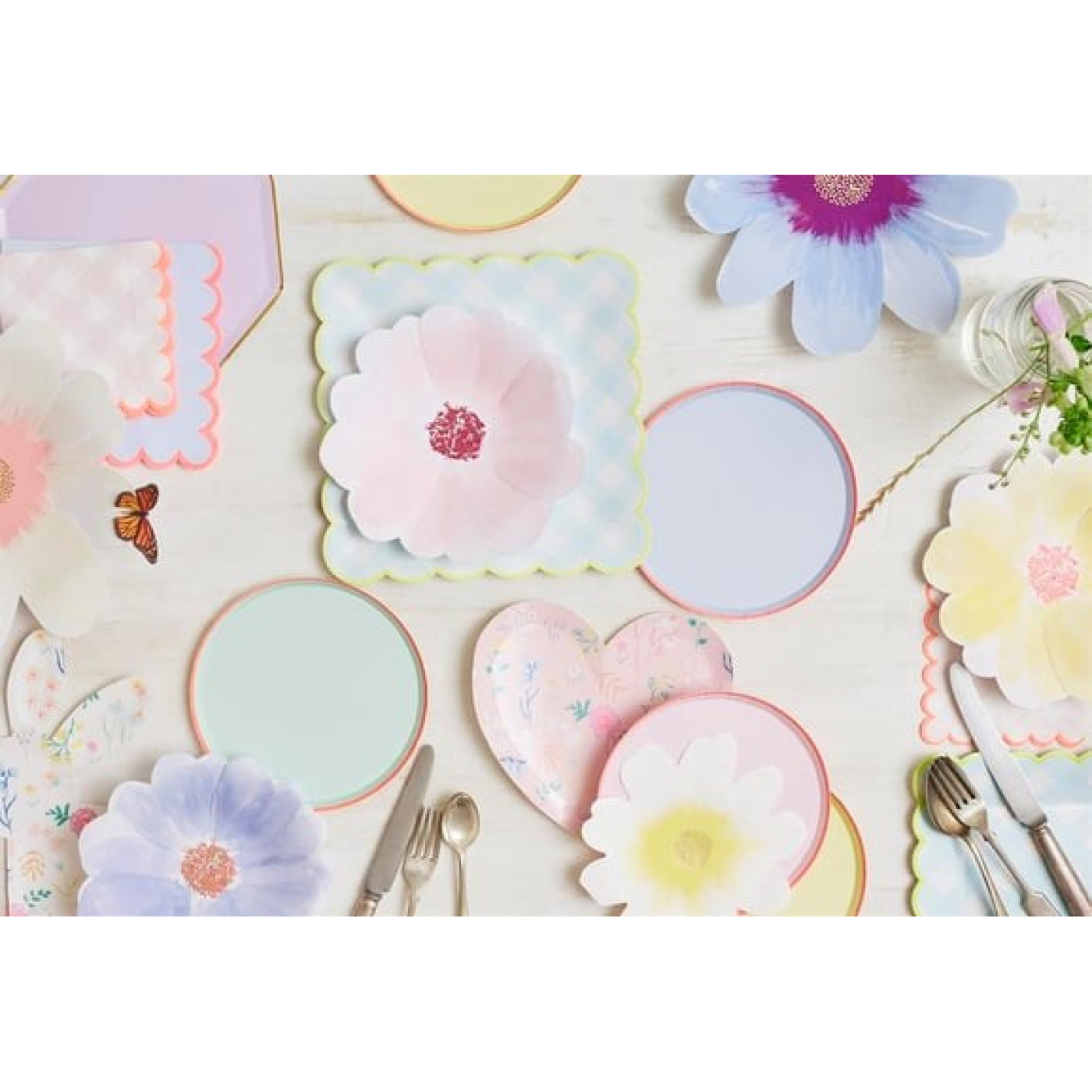 Meri Meri - Flower Garden Napkins - Çiçek Bahçesi Peçeteler - L