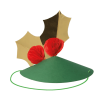Meri Meri - Mixed Christmas Party Hats- Karışık Yeni Yıl Şapkaları