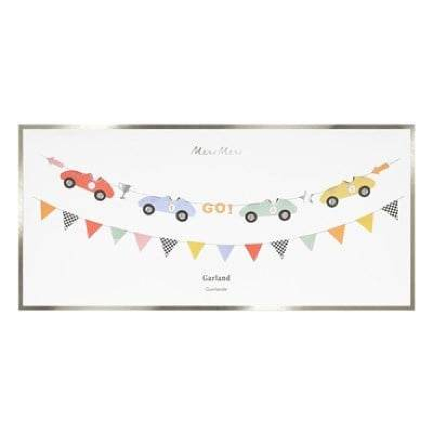 Meri Meri - Race Cars Garland - Yarış Arabaları Asılan Süs - 636997280868 Meri Meri - Race Cars Garland - Yarış Arabaları Asılan Süs - 267763 - 636997280868