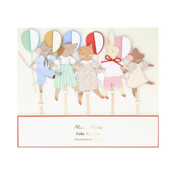 Meri Meri - Animal Friends Pasta Süsü