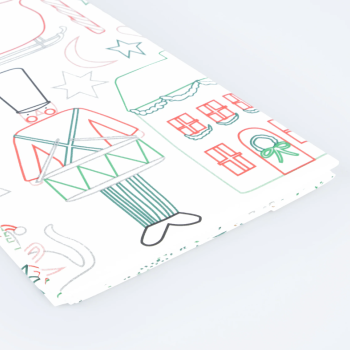 Meri Meri - Christmas Colour In Activity Tablecloth - Yeni Yıl Aktivite Masa Örtüsü