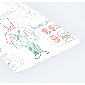 Meri Meri - Christmas Colour In Activity Tablecloth - Yeni Yıl Aktivite Masa Örtüsü