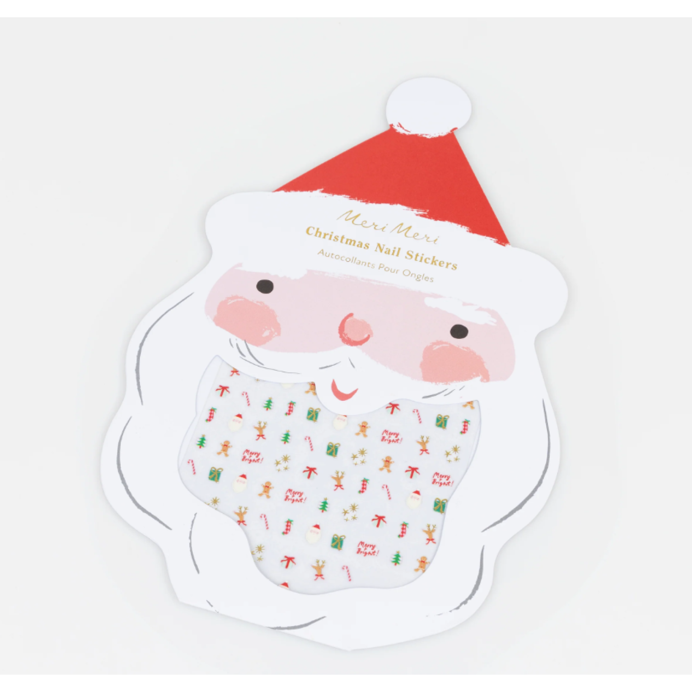 Meri Meri - Christmas Tırnak Sticker - 200 Adet - 292920 - 636997307800