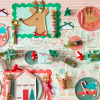 Meri Meri - Driving Reindeer Napkins - Yeni Yıl Peçete (16lı)