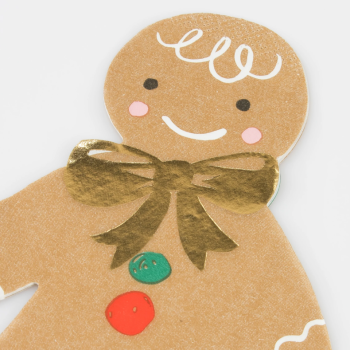 Meri Meri - Gingerbread Napkins - Zencefilli Kurabiye Peçete (16'lı) Meri Meri - Gingerbread Napkins - Zencefilli Kurabiye Peçete (16'lı)