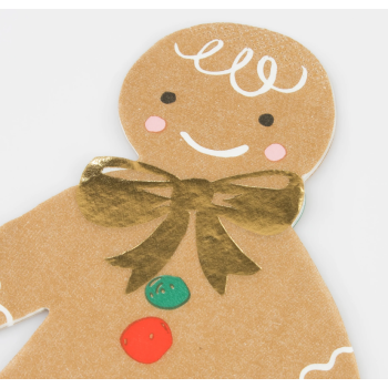 Meri Meri - Gingerbread Napkins - Zencefilli Kurabiye Peçete (16'lı) Meri Meri - Gingerbread Napkins - Zencefilli Kurabiye Peçete (16'lı)