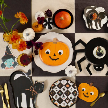 Meri Meri - Halloween - Cadı Şeklinde Peçete - 16 Adet