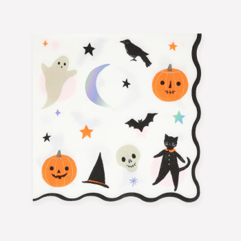 Meri Meri - Halloween Peçeteler - L - 16 Adet