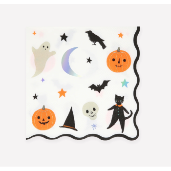 Meri Meri - Halloween Peçeteler - L - 16 Adet Meri Meri - Halloween Peçeteler - L - 16 Adet