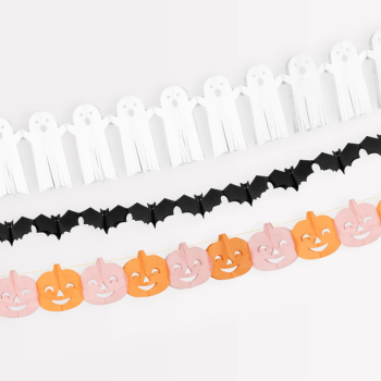 Meri Meri - Tissue Paper Halloween Garlands - Cadılan Bayramı Asılan Süs