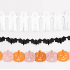 Meri Meri Meri Meri - Tissue Paper Halloween Garlands - Cadılan Bayramı Asılan Süs - Halloween Görseli