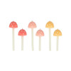 Meri Meri - Mushroom Birthday Candles - Mantar Doğum Günü Mumları - 6lı - 267466 - 636997280530