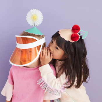 Meri Meri - Happy Icons Party Hats - Mutlu Semboller Parti Şapkaları (6'lı)