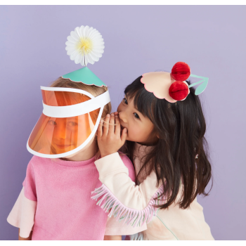 Meri Meri - Happy Icons Party Hats - Mutlu Semboller Parti Şapkaları (6'lı)