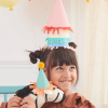 Meri Meri - Mini Animal Parade Hats - Mini Pon Ponlu Parti Şapkaları (8'li)